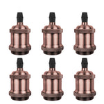 supports ampoule e26 e27 or cuivre noir argent moderne industriels lisses occlusifs eyelets pack
