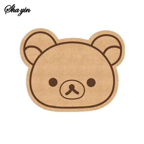 tableau liège ours mignon clips cartes postales figurines décoration mur