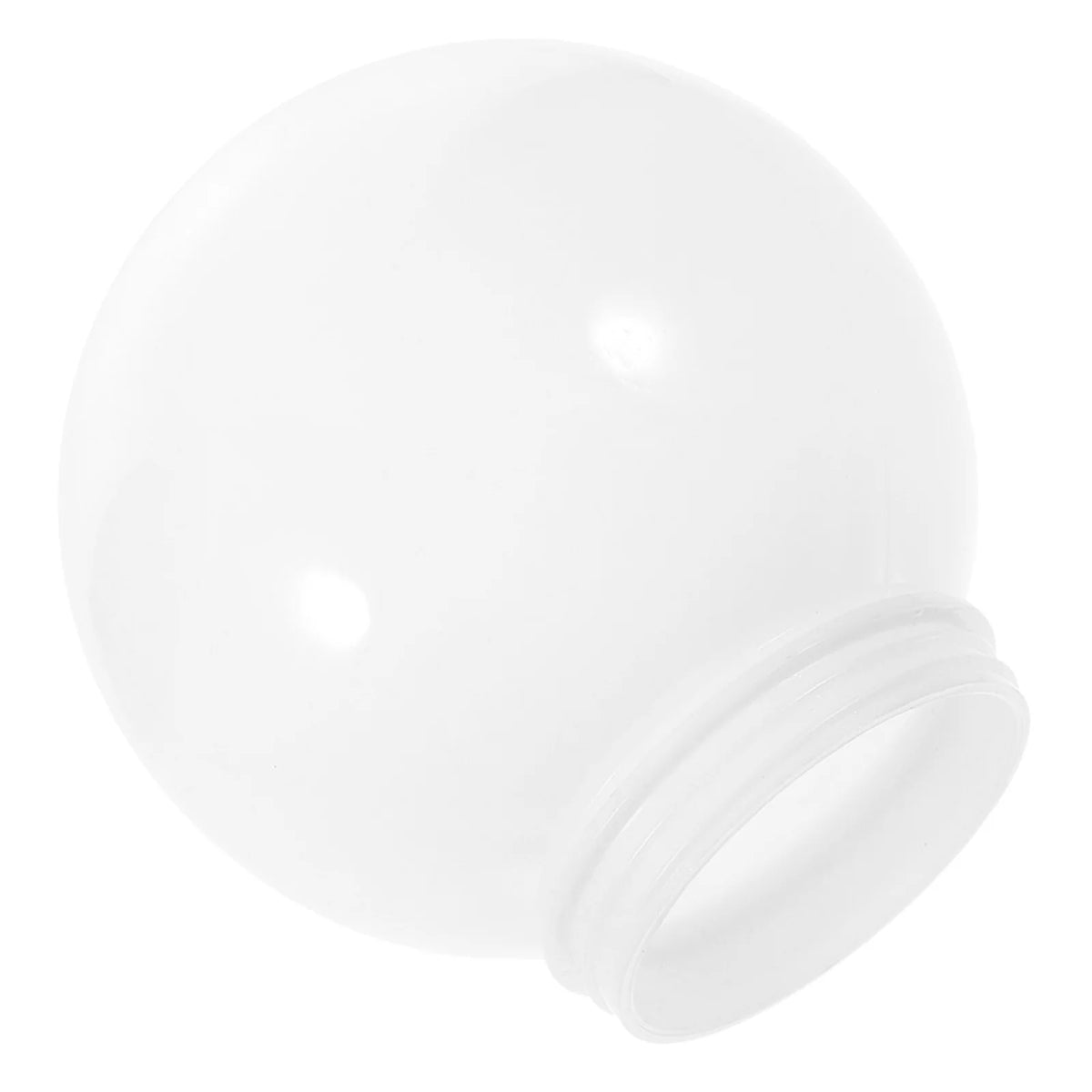 abat jour transparent moderne bocal acrylique sphérique extérieur lumière couvercle globe lampe fixe petite