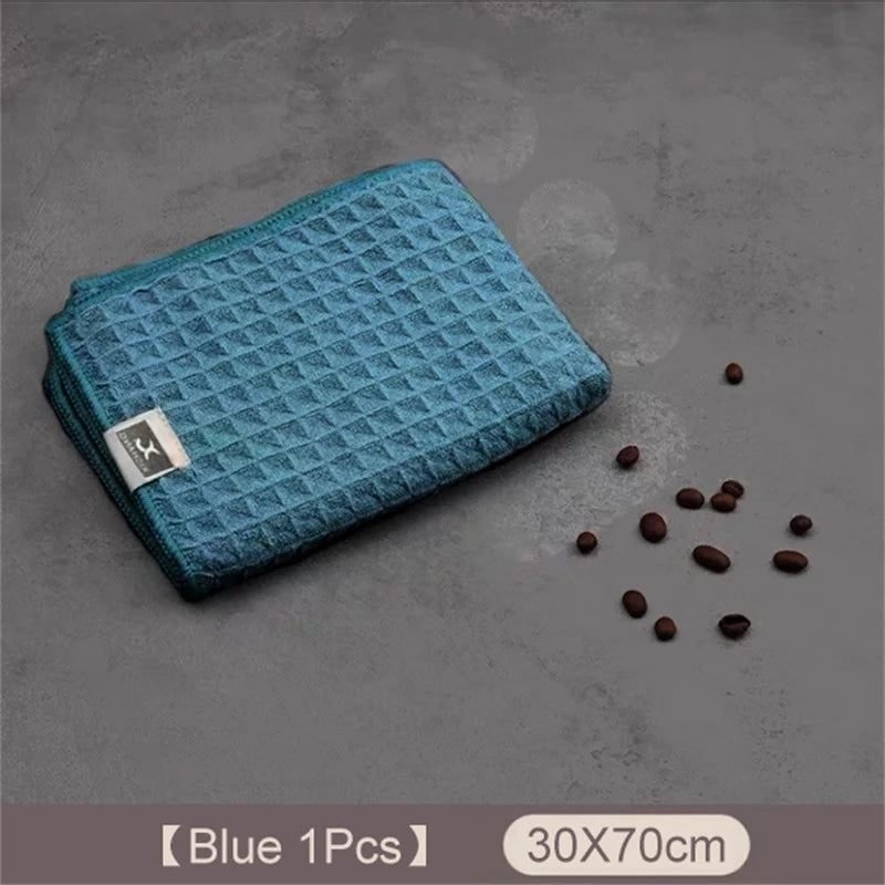 serviette cuisine carreaux gris moderne super absorbe microfibres 30x30cm 30x70cm