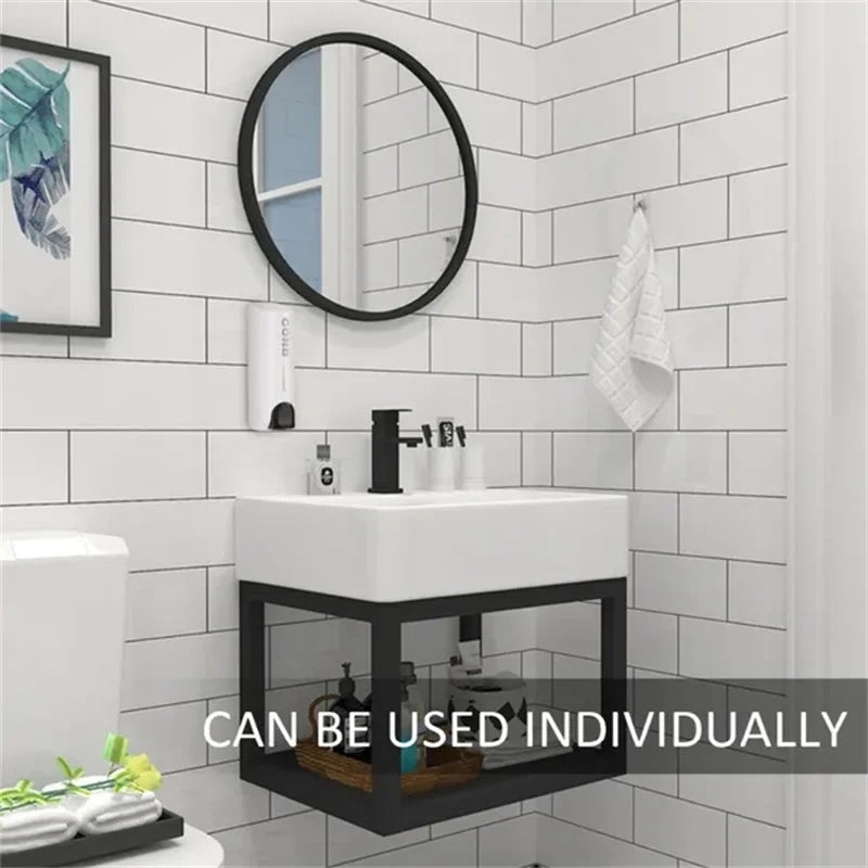 distributeur savon mural blanc hair body cond moderne minimaliste abs