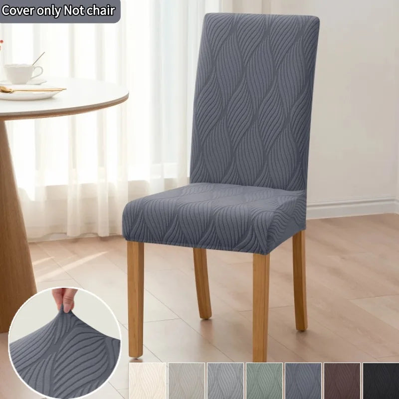 housses chaise moderne gris rayures ondulées polyester élasthanne unies mariage banquet
