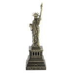 statue liberté miniature bronze relief décoration intérieure souvenir usa statuaire historique texture détaillée chambre