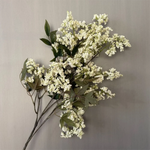 bouquet artificiel rouge foncé vert clair naturel intérieur décoration maison vaseolvablescss