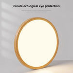 lampe moderne bois naturel blanc texture bois opacité facile éclairage led couleurs