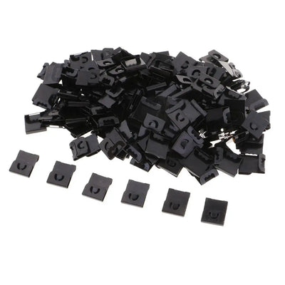 crochets suspension photo noir clips plastique hangers cadre art industriels utilitaires exposants