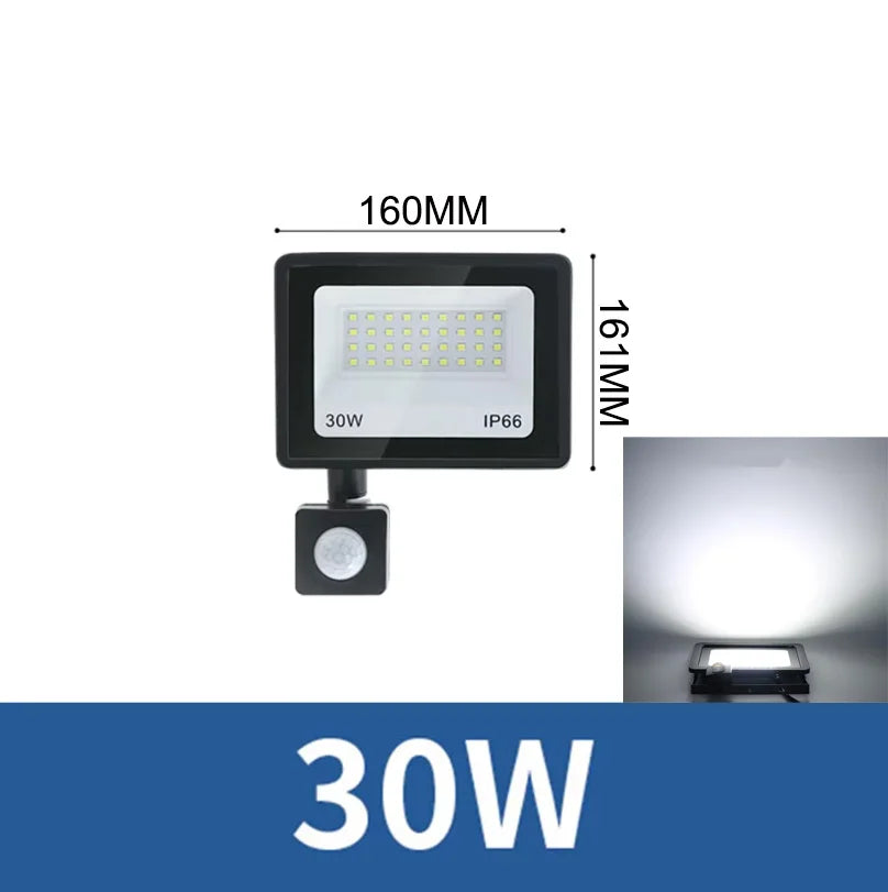 projecteur led extérieur ip66 moderne noir réglable 10w 20w 30w 50w 100w