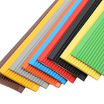 bandes antidérapantes adhésives 1m rayures verticales rouge vert bleu gris modernes sécurité sol tapis