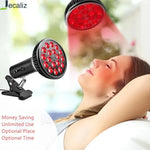 lampe led rouge noir raffermissement peau rajeunissement points lumineux moderne