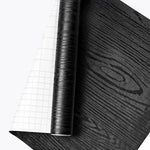 papier peint autoadhésif aspect bois moderne marron beige résistant humidité