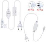 câble alimentation blanc moderne interrupteur clip protection 220v led 288m