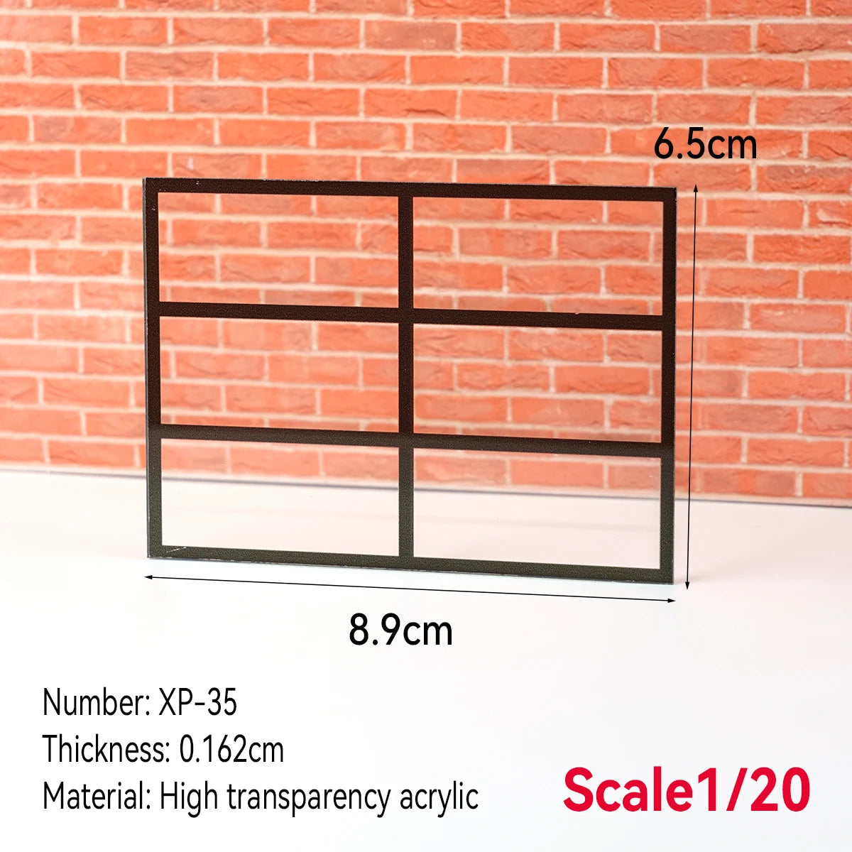 fenêtres transparentes acrylique sections architecturales dioramas construction bâtiments matériaux décoration maison DIY