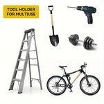 organisateur mural outils garage cuisine crochet métal fer vissage minimaliste multifonctionnel supportoutilshandoutils