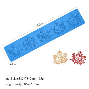 moules gâteaux silicone feuilles coraux modernes pliables respectueux environnement gris clair