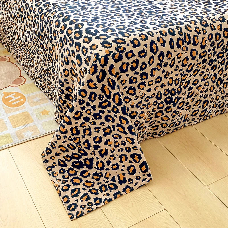 Taies d'oreiller assorties au motif guépard