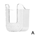 porte serviettes toilette moderne adhésif noir transparent marbre minimaliste porte boîtes mouchoirs humides lingettes
