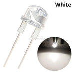 Diodes led 8mm bleu vert rouge blanc jaune ultra lumineuses lots grandes quantités