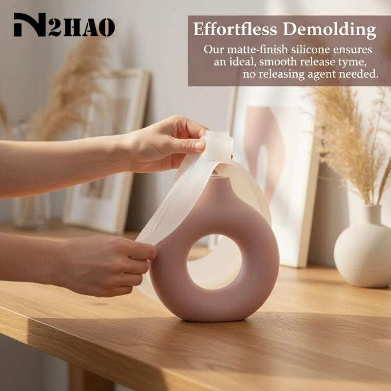 vase silicone rose pâle blanc noir gris moderne minimalisteOpaque adhésif arrangement floral
