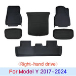 tapis sol coffre tesla model model noir antidérapant 3d fibre synthétique fibre naturelle environnement