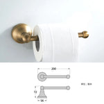 porte serviette bronze classique porte roll doré antique ensemble accessoires salle bain texture vieillie