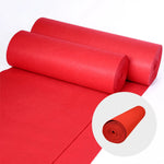 tapis rouge uni mariage décoration événement anniversaire cérémonie simple portable