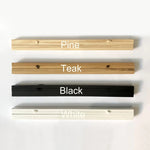 cadre mural magnétique bois moderne 21cm 31cm 41cm 51cm 61cm.pin teck noir blanc
