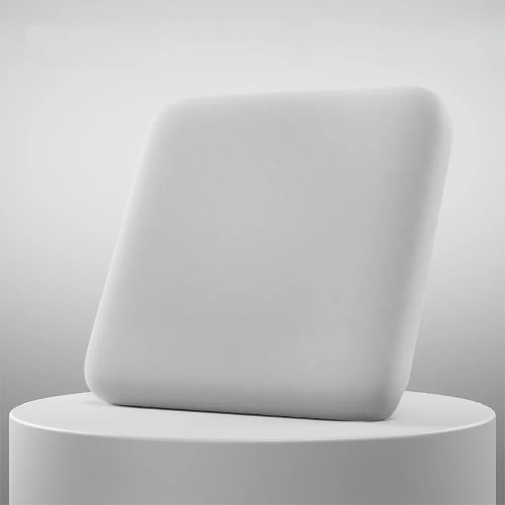 coussin chaise mousse memory form coton polyester antidérapant adhésif moderne rose gris violet