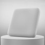 coussin chaise mousse memory form coton polyester antidérapant adhésif moderne rose gris violet