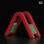 support serviettes bois marron clair rayures horizontales moderne adhésif cuisine maison bar
