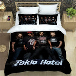 Housse de couette Tokio Hotel couleur noire