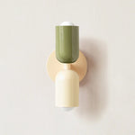 lampe murale moderne minimaliste noir vert olive rose blanc cuisine chambre coucher salle manger