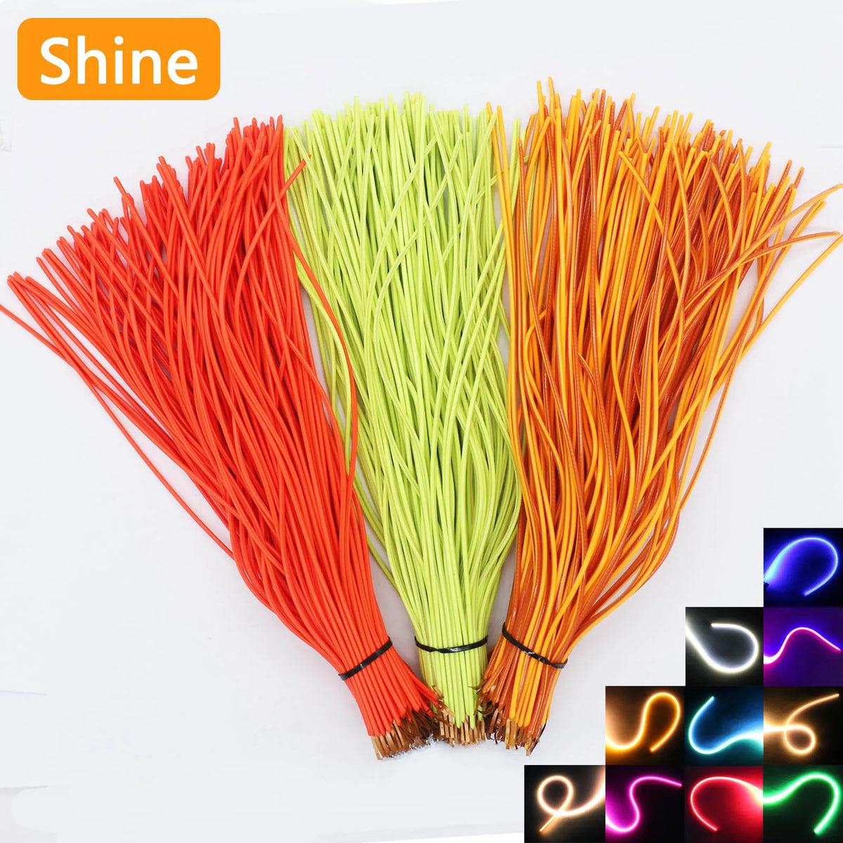 ampoules led filament flexibles 3v multicolores décoration diy éclairage moderne