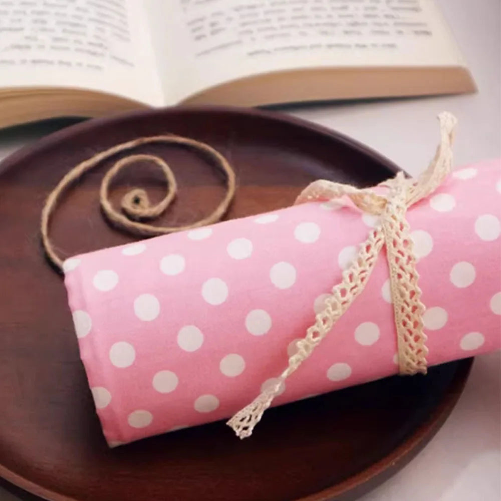 tissu sergé 100% coton largeur 160cm imprimé pois moderne jaune vert bleu rose violet
