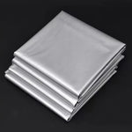rideau romain moderne polyester argenté semi transparent fenêtre élégant plissé