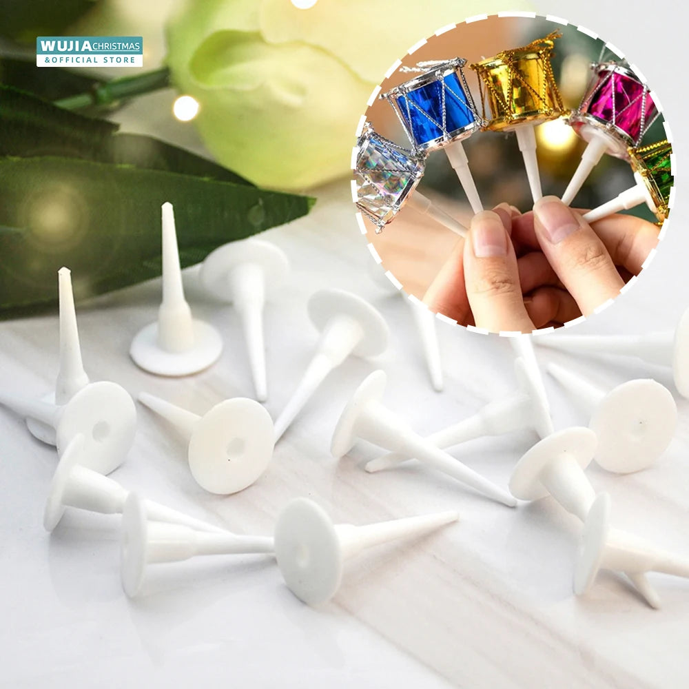 clips table blancs simples modernes guirlande cloche père noël rubans merry christmas