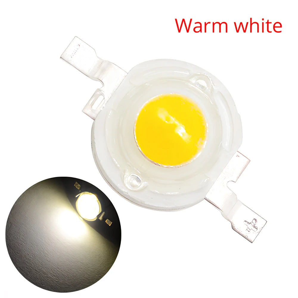 ampoules led 3w haute puissance 3v blanc jaune vert violet bleu rose orange rouge
