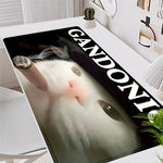 tapis souris gamer kawaii xxl chat fumeur gandonio moderne souris clavier