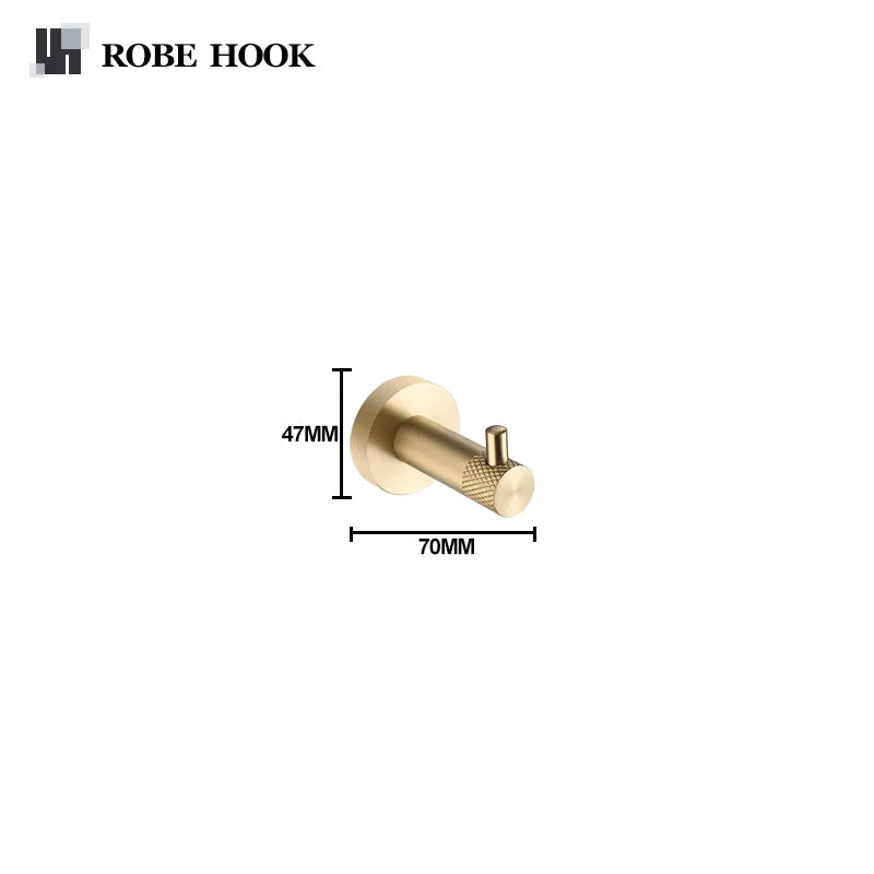 accessoires salle bain doré porte savon porte serviette barre verticale barre horizontale porte verre
