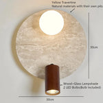 applique murale moderne pierre beige minimaliste éclairage quotidien 249lm 90260v