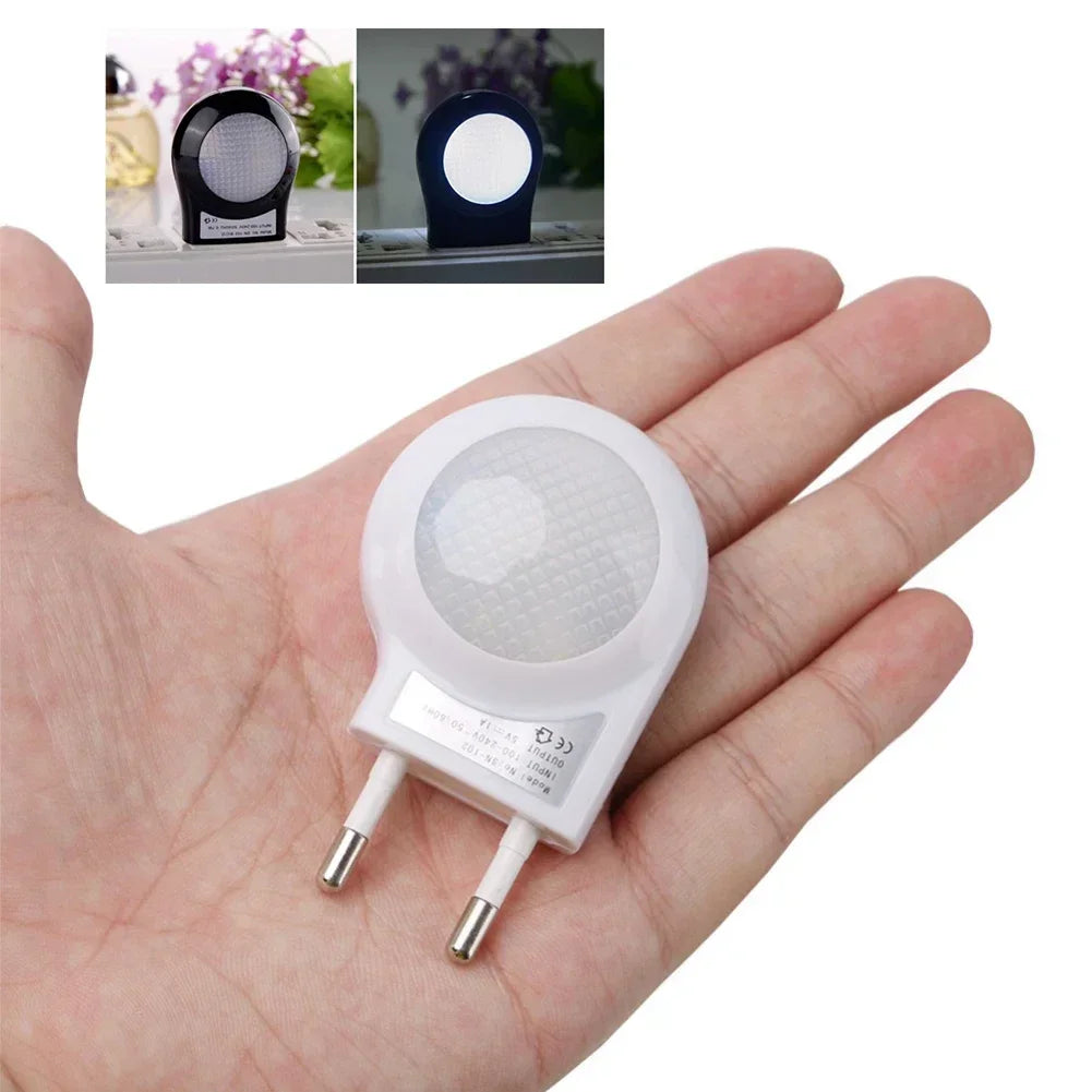 lampe led veilleuse moderne adhésive grille perforations blanc urgence chambre enfant