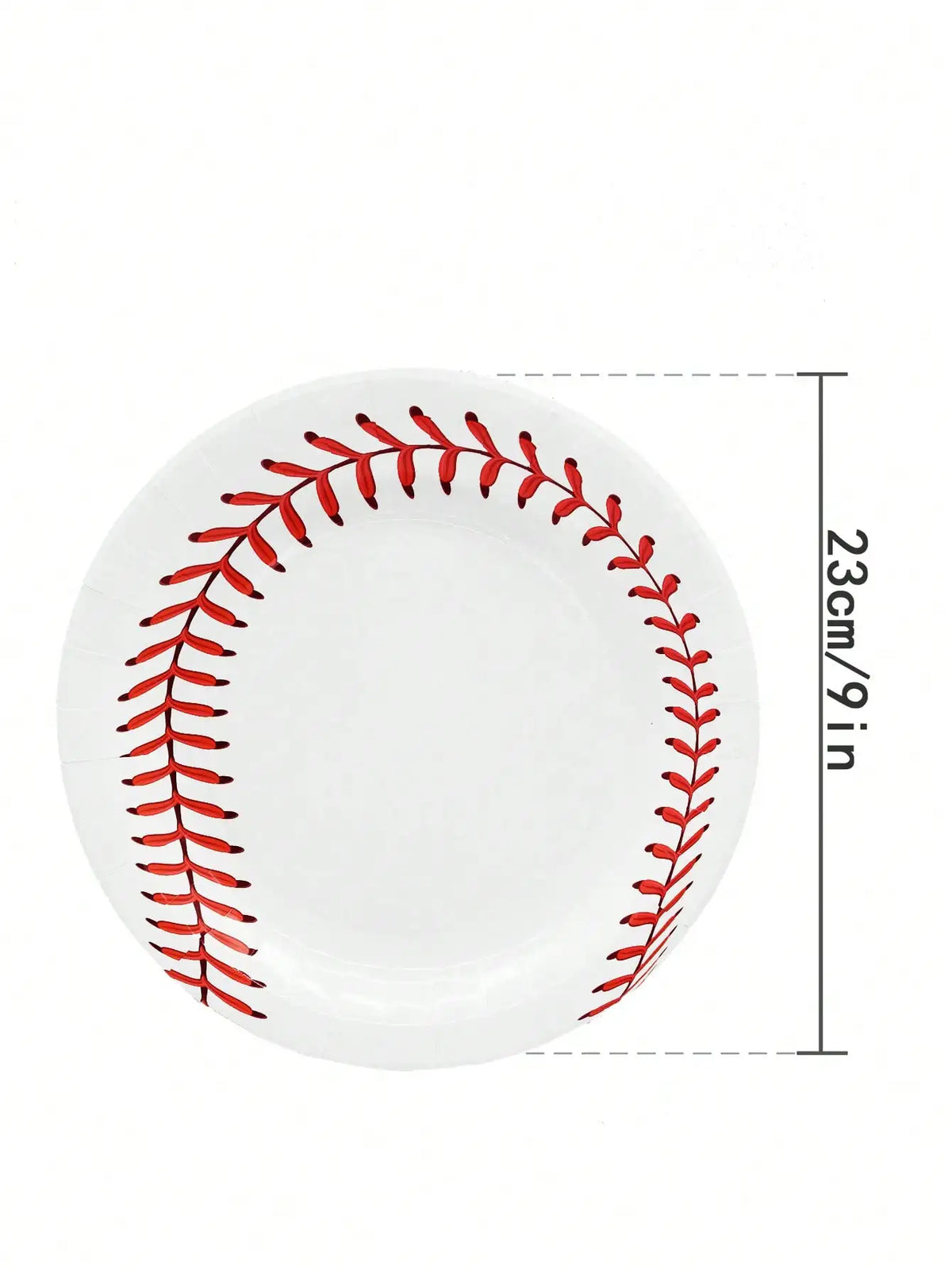 assiettes papier motif baseball blanc rouge fourchettes gobelets set festifs anniversaire mariage noël toutes
