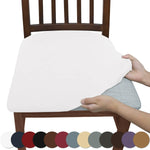 housse élastique chaise bleu marine adhésive mariage banquet moderne cuisine
