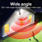 lampe solaire led motion sensor exterieure moderne noire ip65 abs