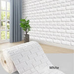 papier peint autocollant brique blanc moderne résistant humidité cuisine chambre aînés