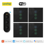 rideaux intelligents commande tactile noir google alexa voix contrôle app smartphone