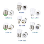 adaptateurs culot led e27 e14 b22 gu10 ignifuge adhésifs modernes blancs certification rohs fcc