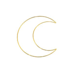 attrape rêves boho spirale lune étoiles plumes or rose multicolore métal