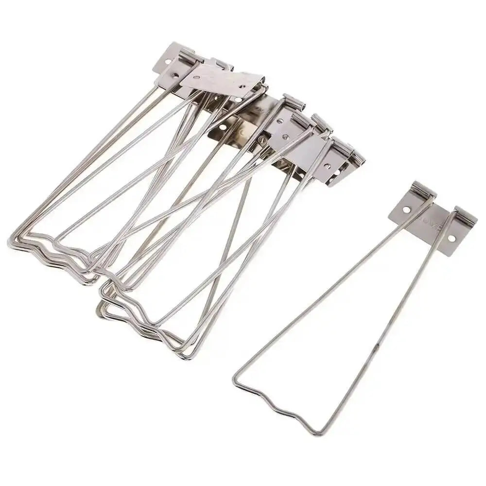 clips suspension argenté moderne clips métal rectangle affichage photos studio maison