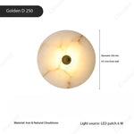 lampe murale moderne blanc marbre éclairage quotidien salle manger chambre coucher 3000k