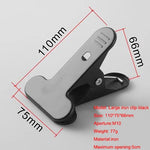 pinces modernes fer aluminium couleurs noir blanc gris fixations certifiées ROHS matériaux ABS
